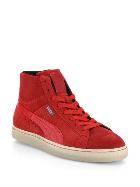 puma classic high tops.